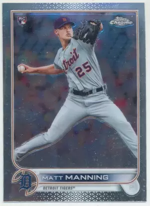 2022 Topps Chrome - Matt Manning #57 RC