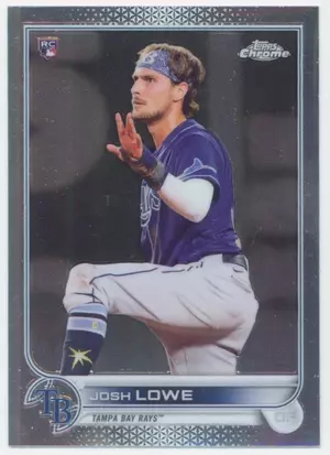 2022 Topps Chrome - Josh Lowe #83 RC