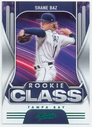 2021 Panini Absolute Retail - Shane Baz #RC-23 Rookie Class Green Parallel