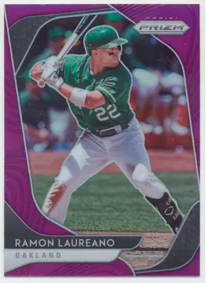 2020 Panini Prizm - Ramon Laureano #15 Mega Box Pink Prizm Parallel