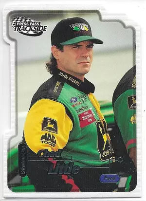 2000 Press Pass Trackside Die-Cut #23 Chad Little