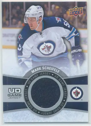 2015-16 UPPER DECK - MARK SCHEIFELE #GJ-MS GAME JERSEY