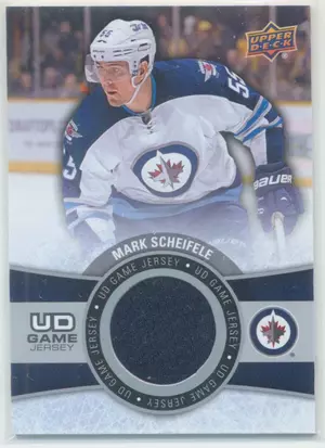 2015-16 UPPER DECK - MARK SCHEIFELE #GJ-MS GAME JERSEY