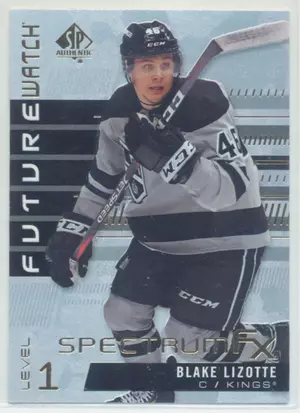 2019-20 SP AUTHENTIC - BLAKE LIZOTTE #S-63 FUTURE WATCH SPECTRUM FX (UNSCRATCHED)