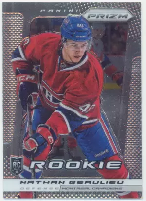 2013-14 PRIZM - NATHAN BEAULIEU #254 ROOKIE