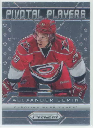 2013-14 PRIZM - ALEXANDER SEMIN #PP-5 PIVOTAL PLAYERS