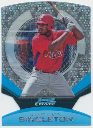 2011 Bowman Chrome - Jonathan Singleton #12 Futures Future-Fractor