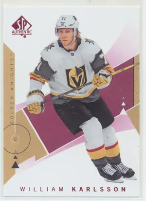 2018-19 SP AUTHENTIC - WILLIAM KARLSSON #2 RED