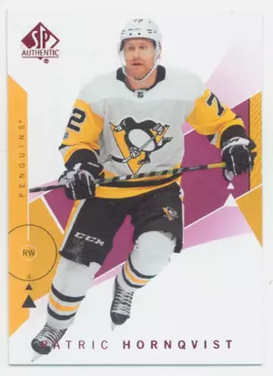 2018-19 SP AUTHENTIC - PATRIC HORNQVIST #26 RED