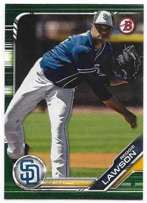2019 Bowman Prospects Camo #BP-68 Reggie Lawson *