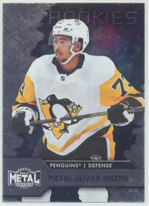 2020-21 SKYBOX METAL UNIVERSE - PIERRE-OLIVIER JOSEPH #118 ROOKIE