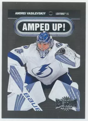 2021-22 SKYBOX METAL UNIVERSE - ANDREI VASILEVSKIY #AU-28 AMPED UP!