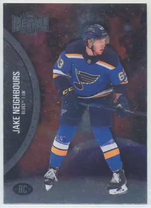 2021-22 SKYBOX METAL UNIVERSE - JAKE NEIGHBOURS #198 ROOKIE