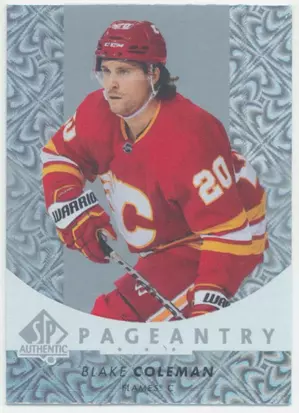 2022-23 SP AUTHENTIC - BLAKE COLEMAN #P-44 PAGEANTRY