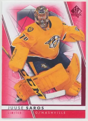 2022-23 SP AUTHENTIC - JUUSE SAROS #66 LIMITED RED