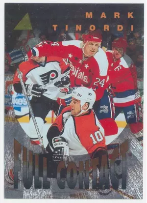 1995-96 PINNACLE (USA) - MARK TINORDI #10 FULL CONTACT
