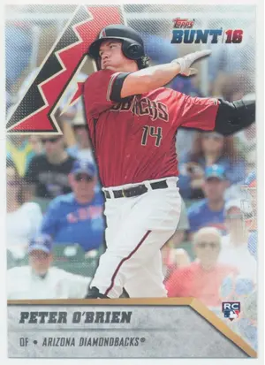 2016 Topps Bunt - Peter O'Brien #134 RC