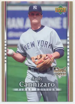 2007 Upper Deck First Edition - Andy Cannizaro #30 RC