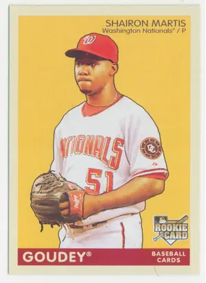 2009 Upper Deck Goudey - Shairon Martis #198 RC