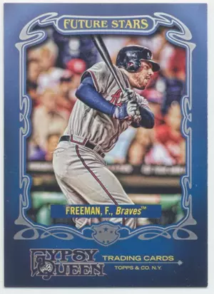 2012 Topps Gypsy Queen - Freddie Freeman #FS-FF Future Stars