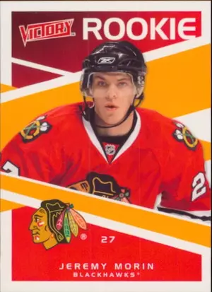 2010-11 VICTORY - JEREMY MORIN #307 ROOKIE