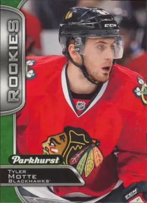 2016-17 PARKHURST - TYLER MOTTE #371 ROOKIE