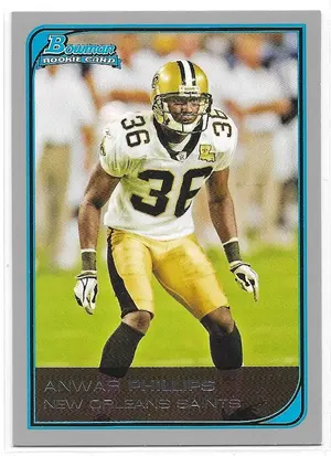 2006 Bowman #264 Anwar Phillips RC