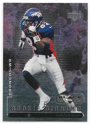 1998 Black Diamond Rookie Edition #112 Marcus Nash RC