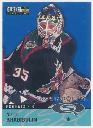 1997-98 COLLECTOR'S CHOICE - NIKOLAI KHABIBULIN #SQ35 STARQUEST⚠️