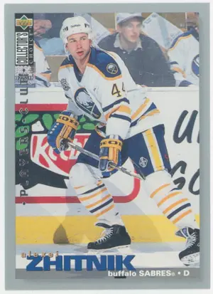 1995-96 COLLECTOR'S CHOICE - ALEXEI ZHITNIK #303 PLAYER'S CLUB