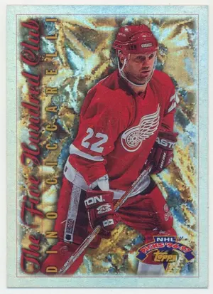 1996-97 TOPPS NHL PICKS - DINO CICCARELLI #FC4 THE FIVE HUNDRED CLUB