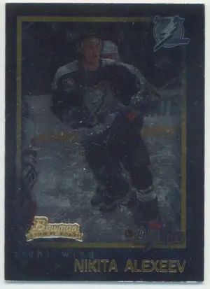 2001-02 BOWMAN YOUNGSTARS - NIKITA ALEXEEV #157 ICE CUBED