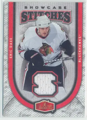 2006-07 FLAIR SHOWCASE - ERIC DAZE #SS-ED SHOWCASE STITCHES