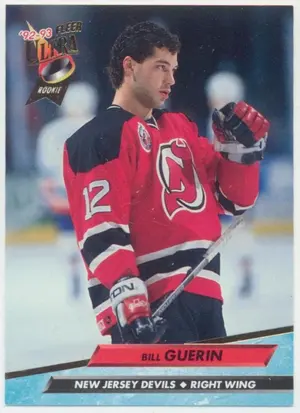 1992-93 FLEER ULTRA - BILL GUERIN #338 ROOKIE