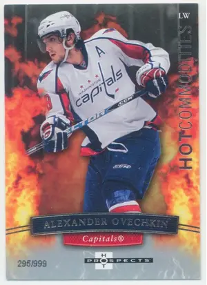 2007-08 HOT PROSPECTS - ALEXANDER OVECHKIN #101 HOT COMMODITIES 295/999⚠️