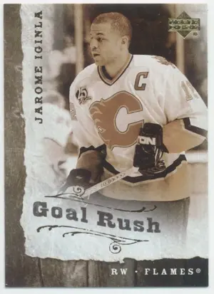 2006-07 UPPER DECK - JAROME IGINLA #GR8 GOAL RUSH