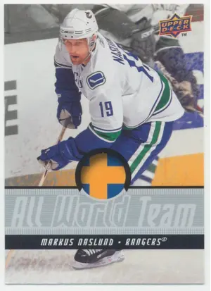 2008-09 UPPER DECK - MARKUS NASLUND #AWT20 ALL WORLD TEAM