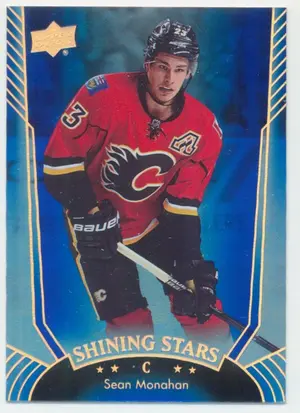 2016-17 UPPER DECK - SEAN MONAHAN #SS-29 SHINING STARS ROYAL BLUE