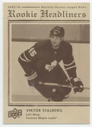 2009-10 UPPER DECK - VIKTOR STALBERG #RH17 ROOKIE HEADLINERS