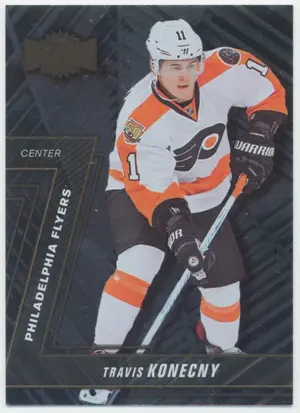 2016-17 FLEER SHOWCASE - TRAVIS KONECNY #MU-31 METAL UNIVERSE