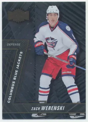 2016-17 FLEER SHOWCASE - ZACH WERENSKI #MU-44 METAL UNIVERSE
