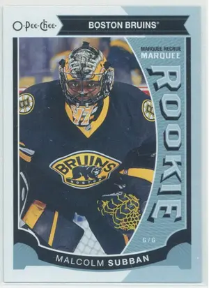 2015-16 O-PEE-CHEE - MALCOLM SUBBAN #502 MARQUEE ROOKIE