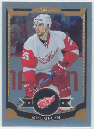 2015-16 UPPER DECK - MIKE GREEN #U5 O-PEE-CHEE UPDATE RAINBOW FOIL