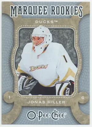 2007-08 O-PEE-CHEE - JONAS HILLER #505 MARQUEE ROOKIE