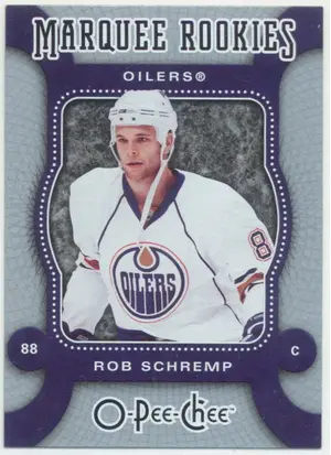 2007-08 O-PEE-CHEE - ROB SCHREMP #542 MARQUEE ROOKIE