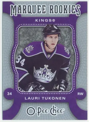 2007-08 O-PEE-CHEE - LAURI TUKONEN #551 MARQUEE ROOKIE