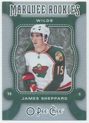 2007-08 O-PEE-CHEE - JAMES SHEPPARD #558 MARQUEE ROOKIE