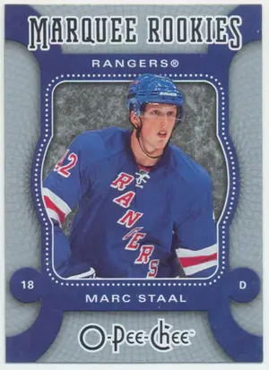 2007-08 O-PEE-CHEE - MARC STAAL #572 MARQUEE ROOKIE