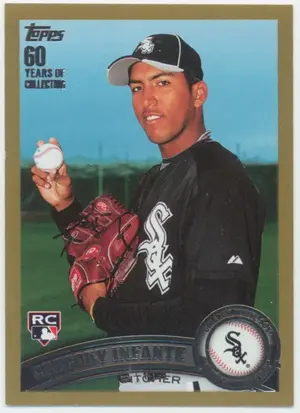 2011 Topps - Gregory Infante #223 Gold Parallel 1890/2011