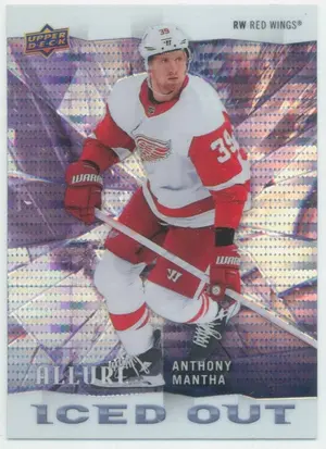 2020-21 ALLURE - ANTHONY MANTHA #IO-9 ICED OUT RED